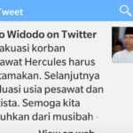 Jokowi salah tulis di Twitter (IST)
