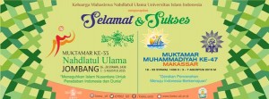 Muktamar NU dan Muhammadiyah (IST)