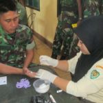 Pemeriksaan HIV/AIDS anggota TNI (IST)