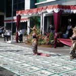 Karpet shalat dijadikan untuk tempat tarian (IST)