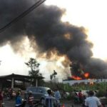 Pabrik mebel Jokowi terbakar (IST)