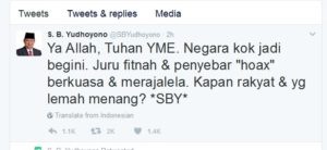 Akun Twitter SBY (IST)