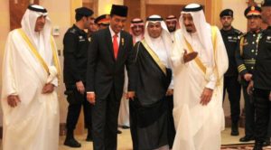 Presiden Jokowi dan Raja Salman