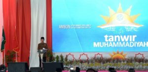 Presiden Jokowi membuka Tanwir Muhammadiyah di Ambon (IST)