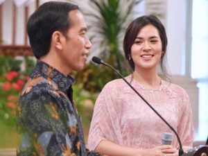 Jokowi dan Raissa (IST)