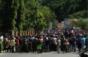 Demo akibat kabar hoax al kitab dibakar di Jayapura (IST)