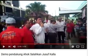Demo pendukung Ahok salahkan Jusuf Kalla (IST)