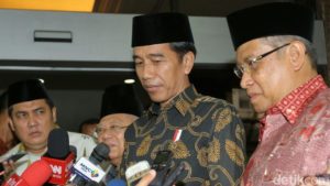 Presiden Jokowi dan KH Said Aqil Siradj (IST)