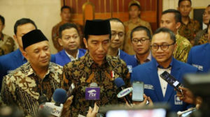 Jokowi dan Ketua Umum PAN Zulkifli Hasan (IST)