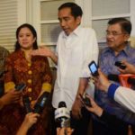 Jokowi, JK dan beberapa anggota kabinet (TEMPO)