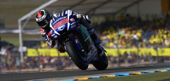 Jorge Lorenzo MotoGP Le Mans 2015