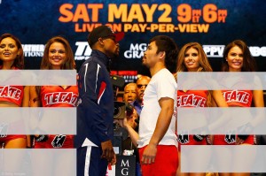 Wanita ring di antara Manny Pacquaio vs Mayweather
