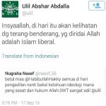 Pernyataan Ulil Abshar Abdalla (IST)