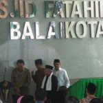 Presiden Jokowi meresmikan Masjid Fatahillah di Balai Kota DKI Jakarta (IST)