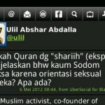 Twitter Ulil Abshar Abdalla (IST)