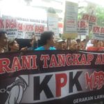 Demo tangkap Ahok di KPK (IST)