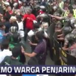 Warga Penjaringan Jakarta Utara menolak kehadiran Ahok (Kompas Online)