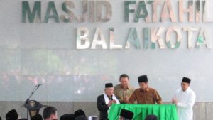 Peresmian Masjid Fatahillah Balai oleh Presiden Jokowi (IST)