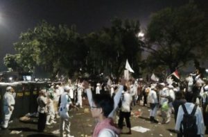 Demo rusuh 4 November 2016 di depan Istana (IST)