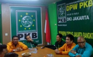 Ketua DPD Partai Hanura DKI Jakarta, Muhammad Ongen Sangaji berkunjung ke DPW PKB DKI Jakarta (IST)
