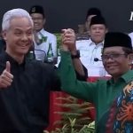 Ganjar dan Mahfud MD - tangkapan Layar